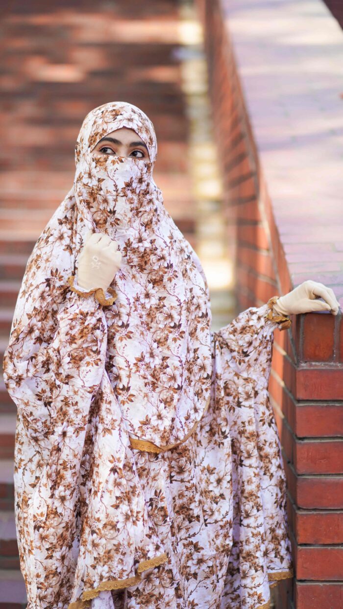 Khimar and plazu set