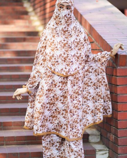 Khimar and plazu set