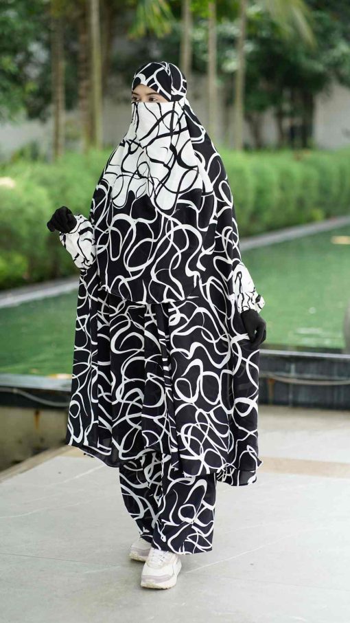 Luxury Khimar Set LX6 - Image 3