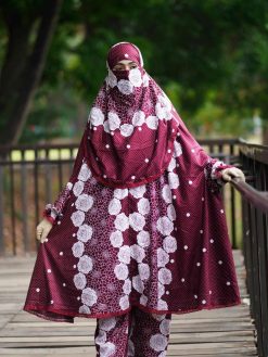 Alternative view of Premium khimar - 5