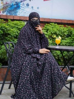 Alternative view of Long Abaya Zilbab - 11