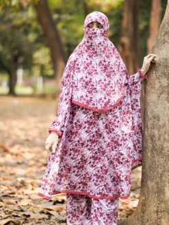 Alternative view of Premium khimar - 46