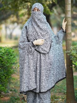 Alternative view of Premium khimar - 42
