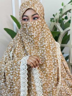 Alternative view of Salat Hijab With Niqab SH6