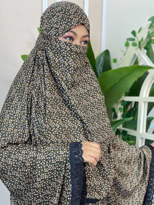 Salat Hijab With Niqab SH7 - Image 3