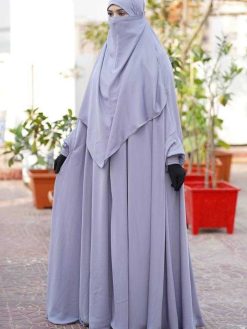 Alternative view of Long Abaya Zilbab -4