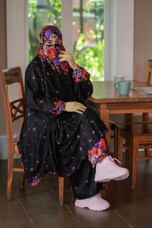 Lilen Luxury Khimar Set  LK4 - Image 3