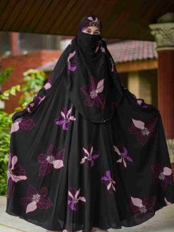 Alternative view of Long Abaya Zilbab -131