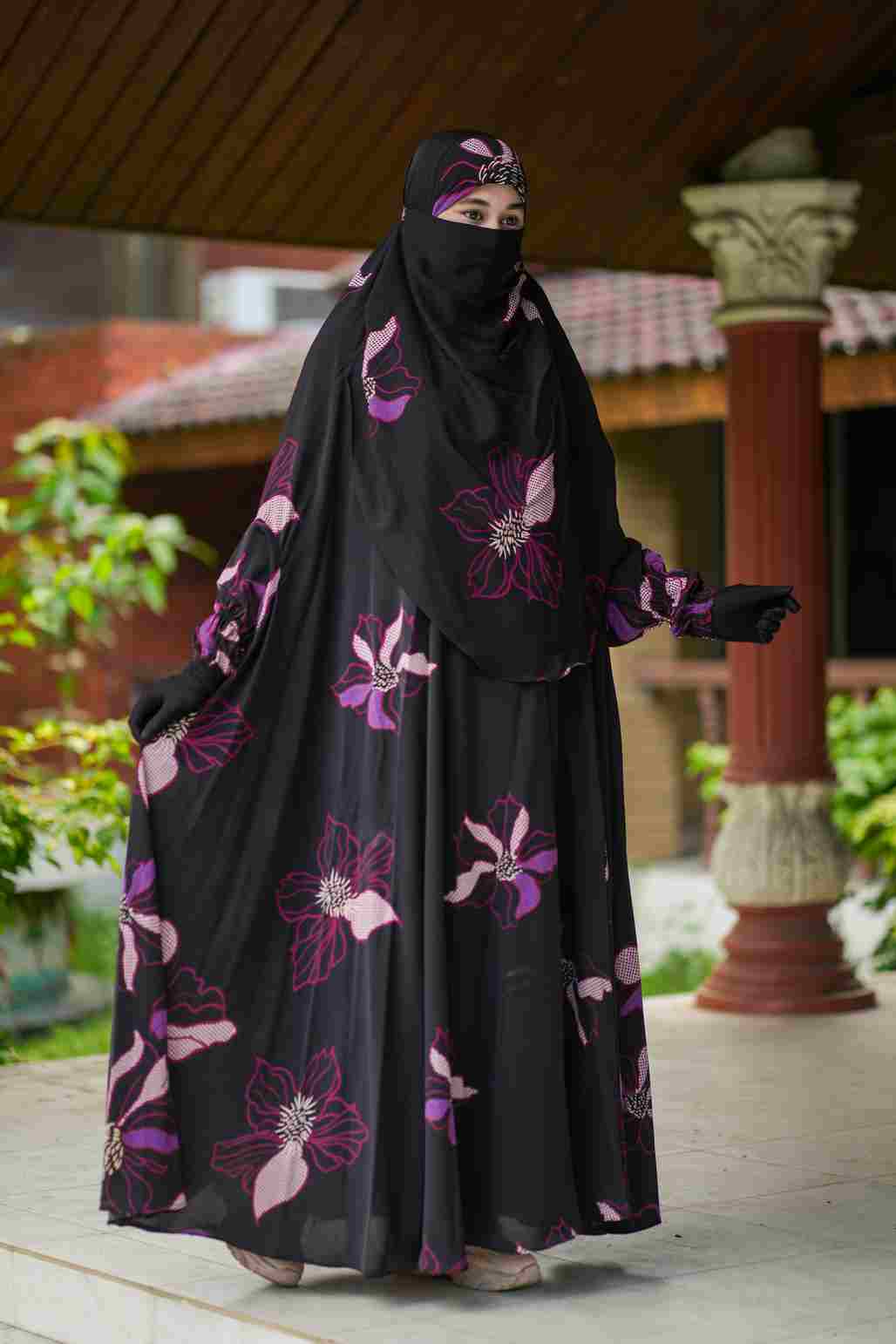 Long Abaya Zilbab -131