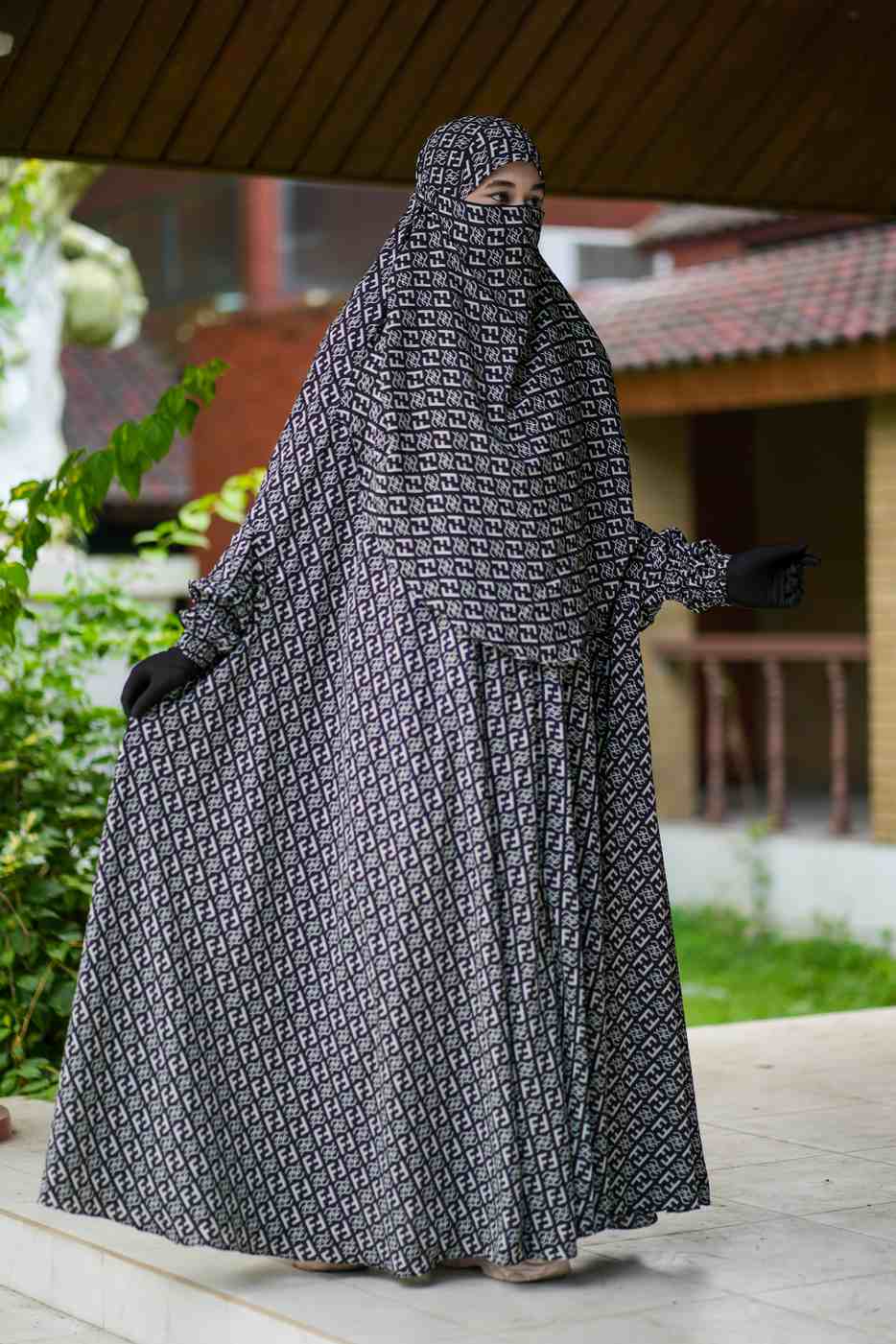 Long Abaya Zilbab -136