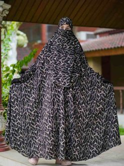 Long Abaya Zilbab -137
