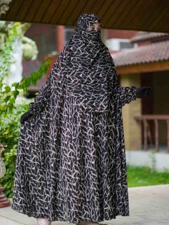 Alternative view of Long Abaya Zilbab -137