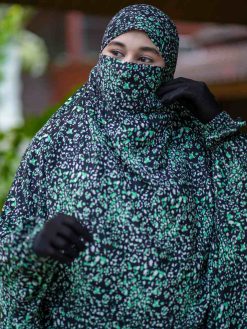 Alternative view of Long Abaya Zilbab -135