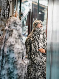 Alternative view of Premium khimar - 43