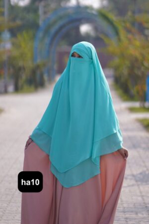 Alternative view of Premium 4-Layer Ready Hijab ha10