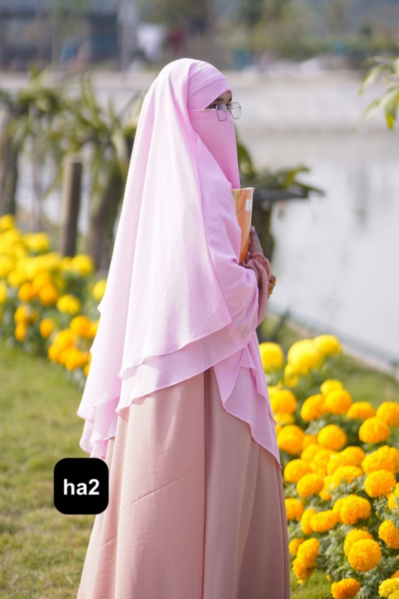 Premium 4-Layer Ready Hijab ha2 - Image 3