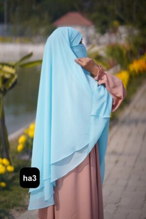 Premium 4-Layer Ready Hijab ha3