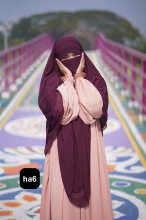 Alternative view of Premium 4-Layer Ready Hijab ha6