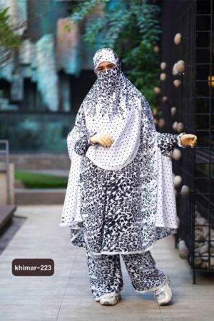 Alternative view of Premium khimar - 223