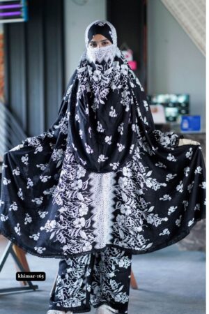 Alternative view of Premium khimar - 165
