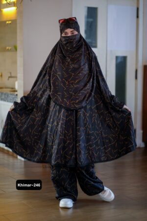 Alternative view of Premium khimar - 246