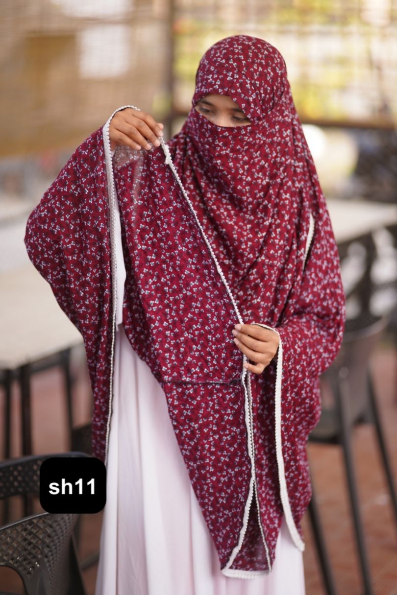 Salat Hijab With Niqab sh11 - Image 3
