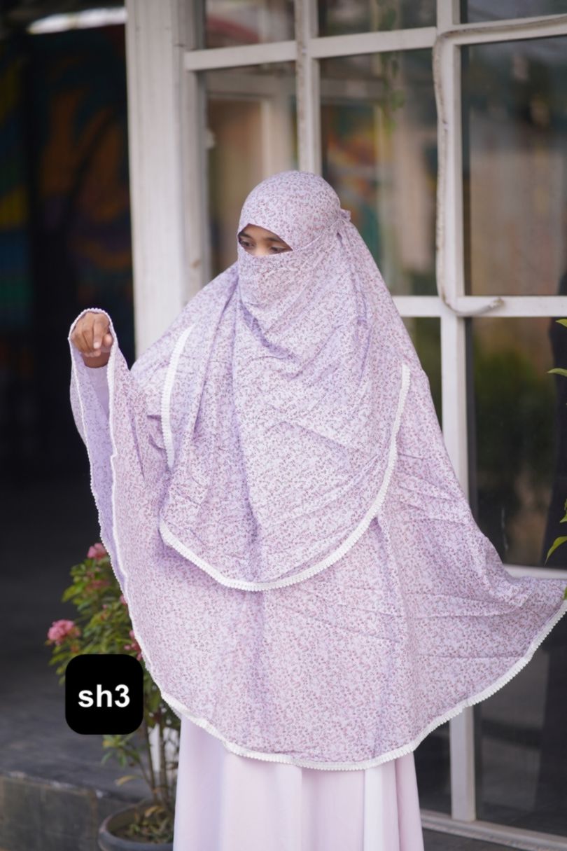 Salat Hijab With Niqab sh3 - Image 5