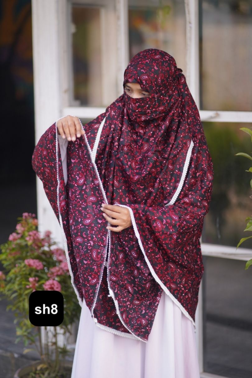 Salat Hijab With Niqab sh8 - Image 4