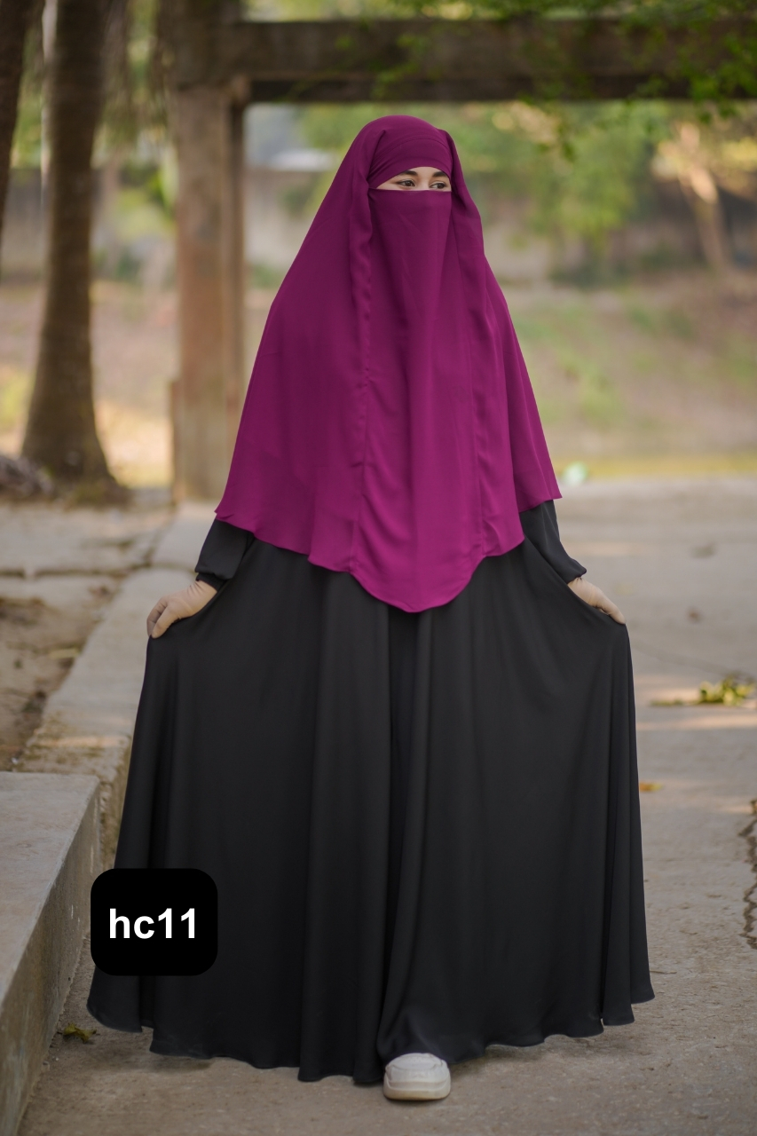 Premium 2-Layer Ready Hijab-hc11 - Image 4