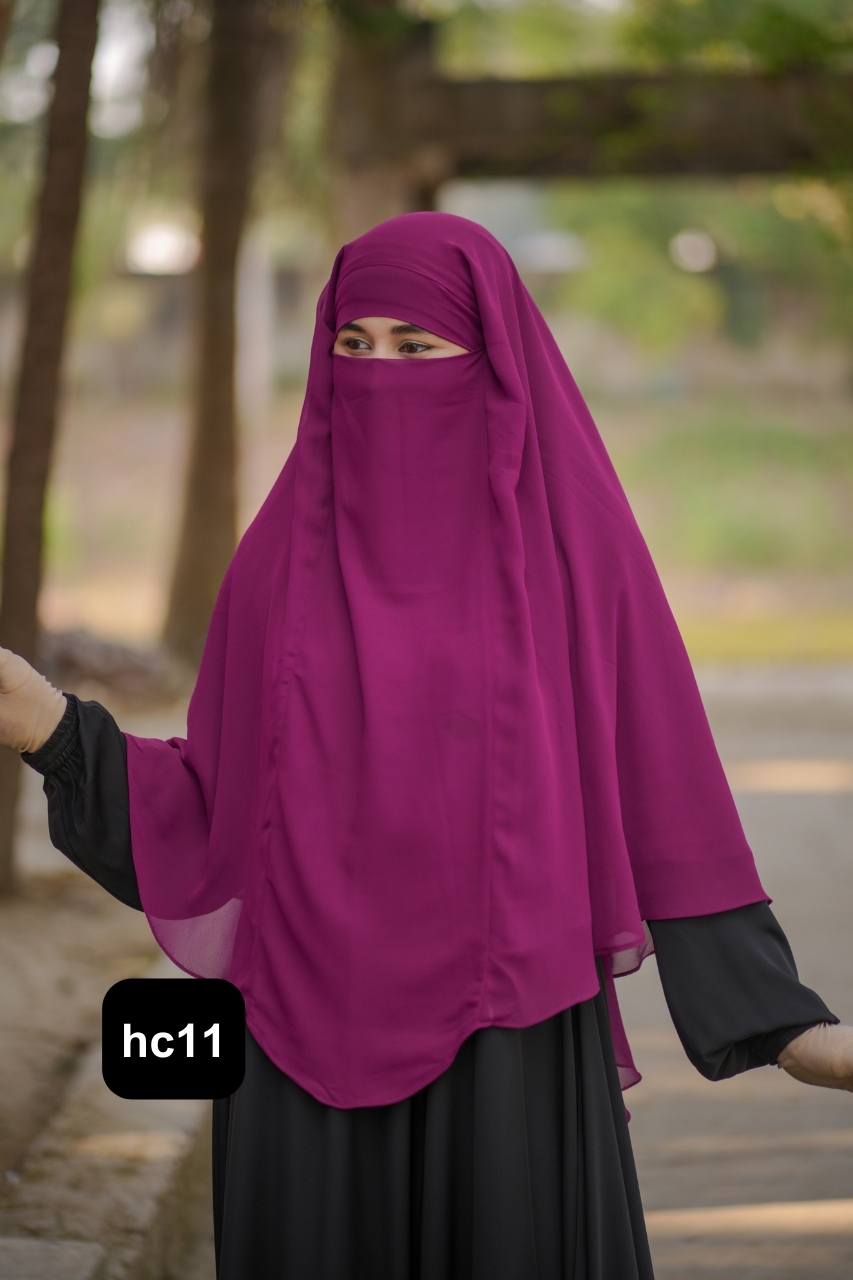 Premium 2-Layer Ready Hijab-hc11