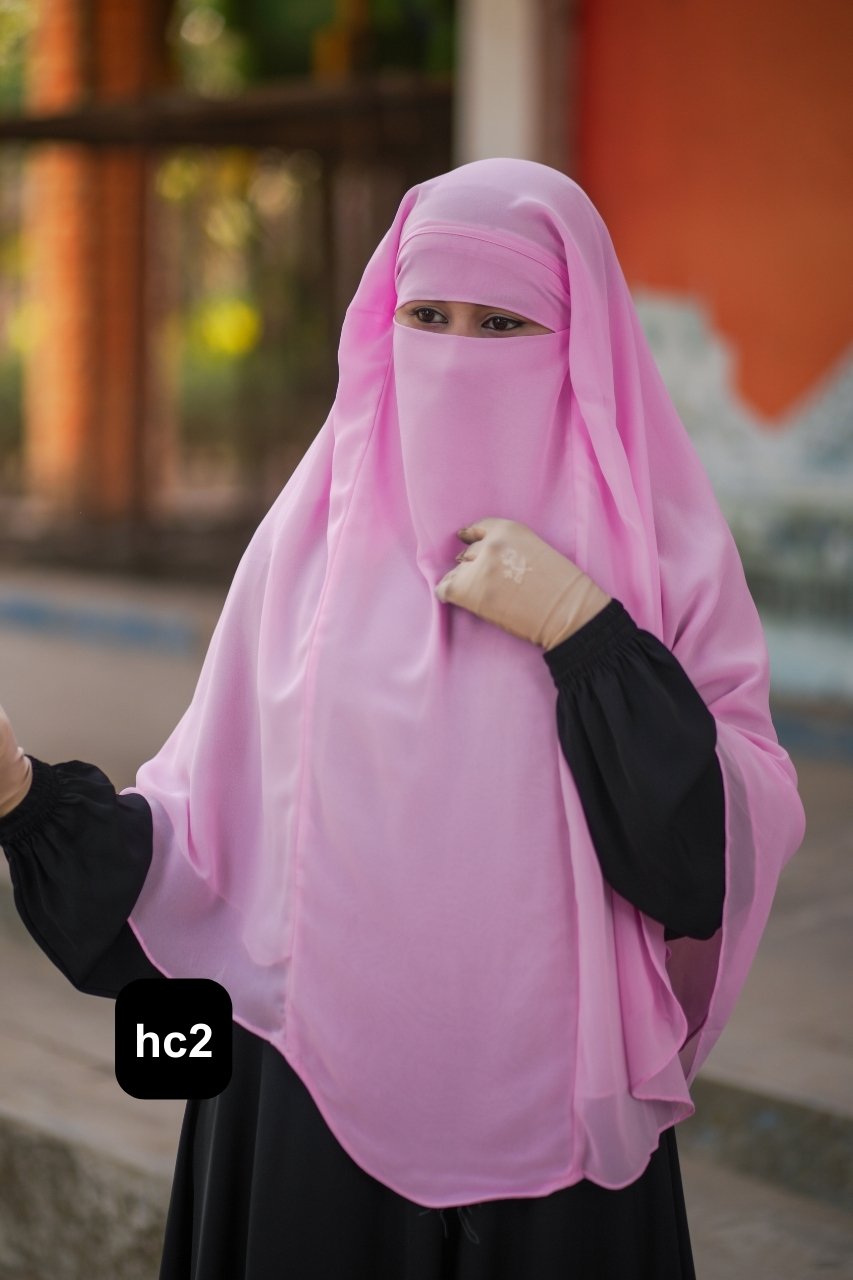Premium 2-Layer Ready Hijab-hc2 - Image 2