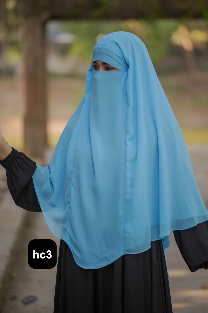 Premium 2-Layer Ready Hijab-hc3 - Image 2