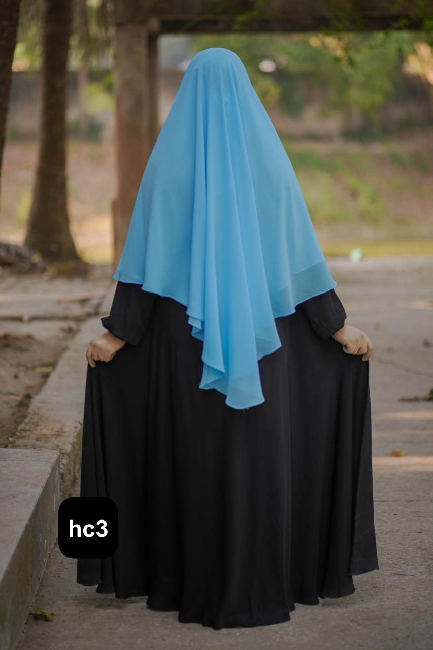 Premium 2-Layer Ready Hijab-hc3 - Image 4