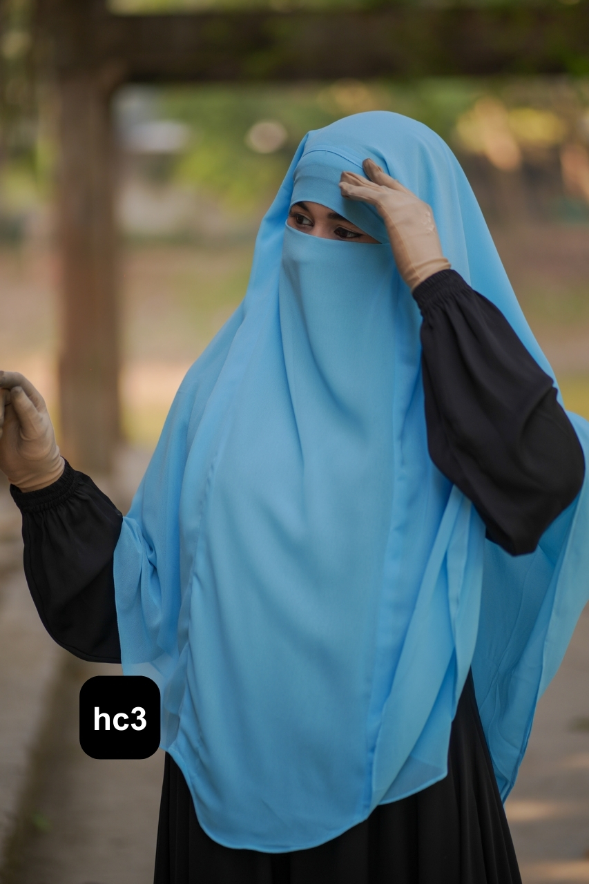 Premium 2-Layer Ready Hijab-hc3 - Image 5