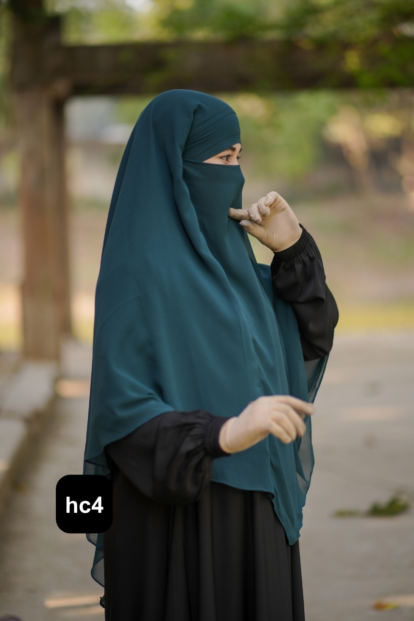 Premium 2-Layer Ready Hijab-hc4 - Image 5