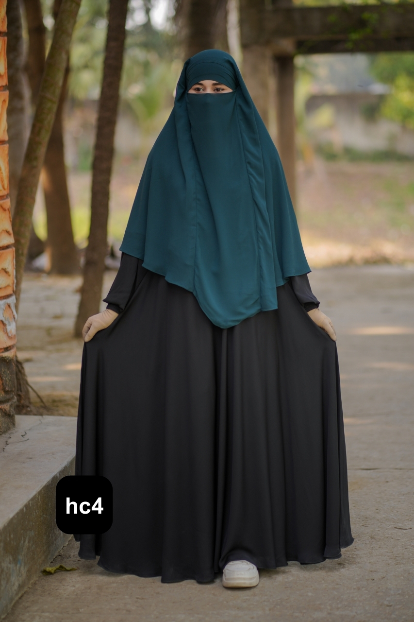 Premium 2-Layer Ready Hijab-hc4