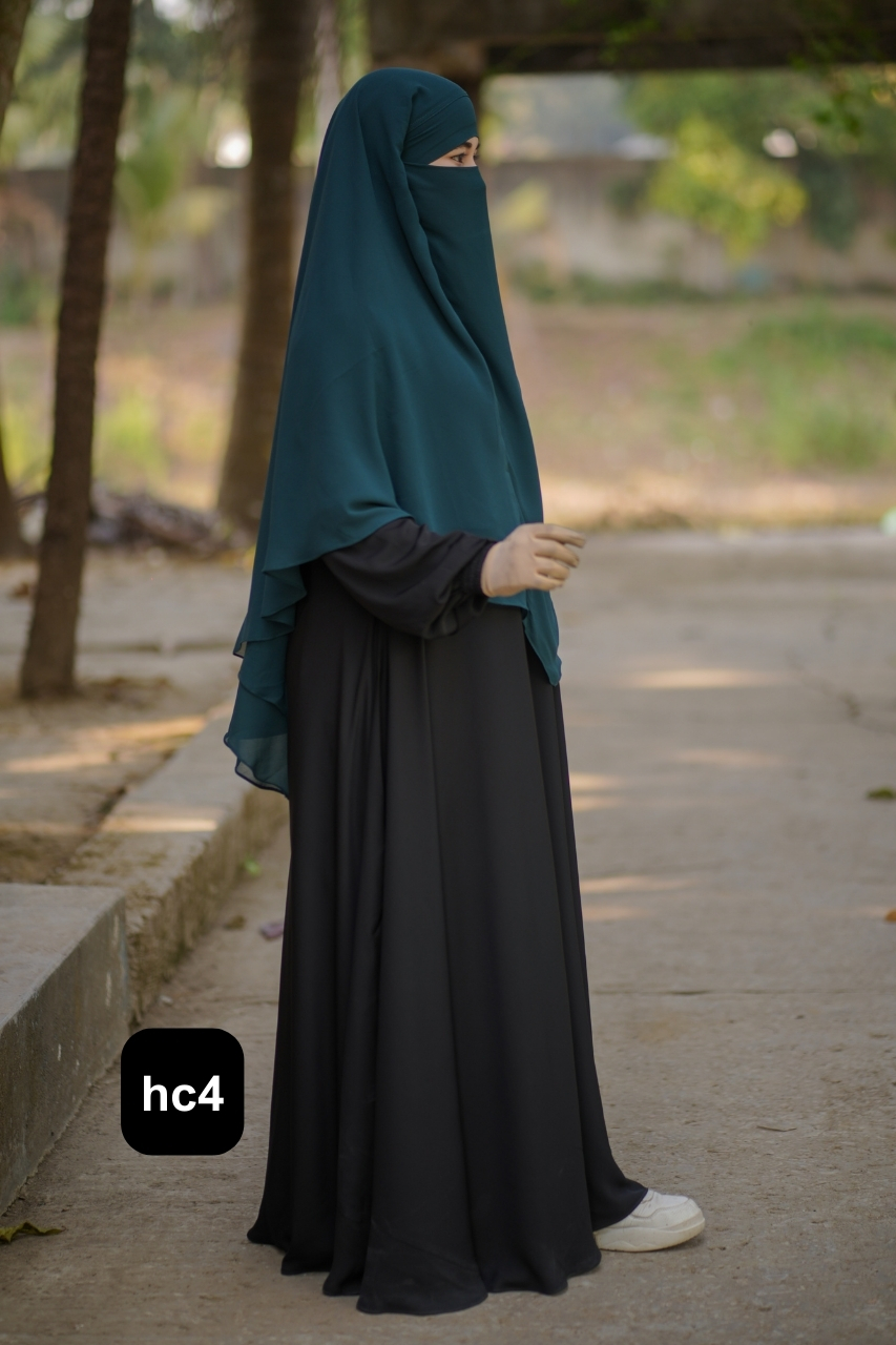 Premium 2-Layer Ready Hijab-hc4 - Image 4