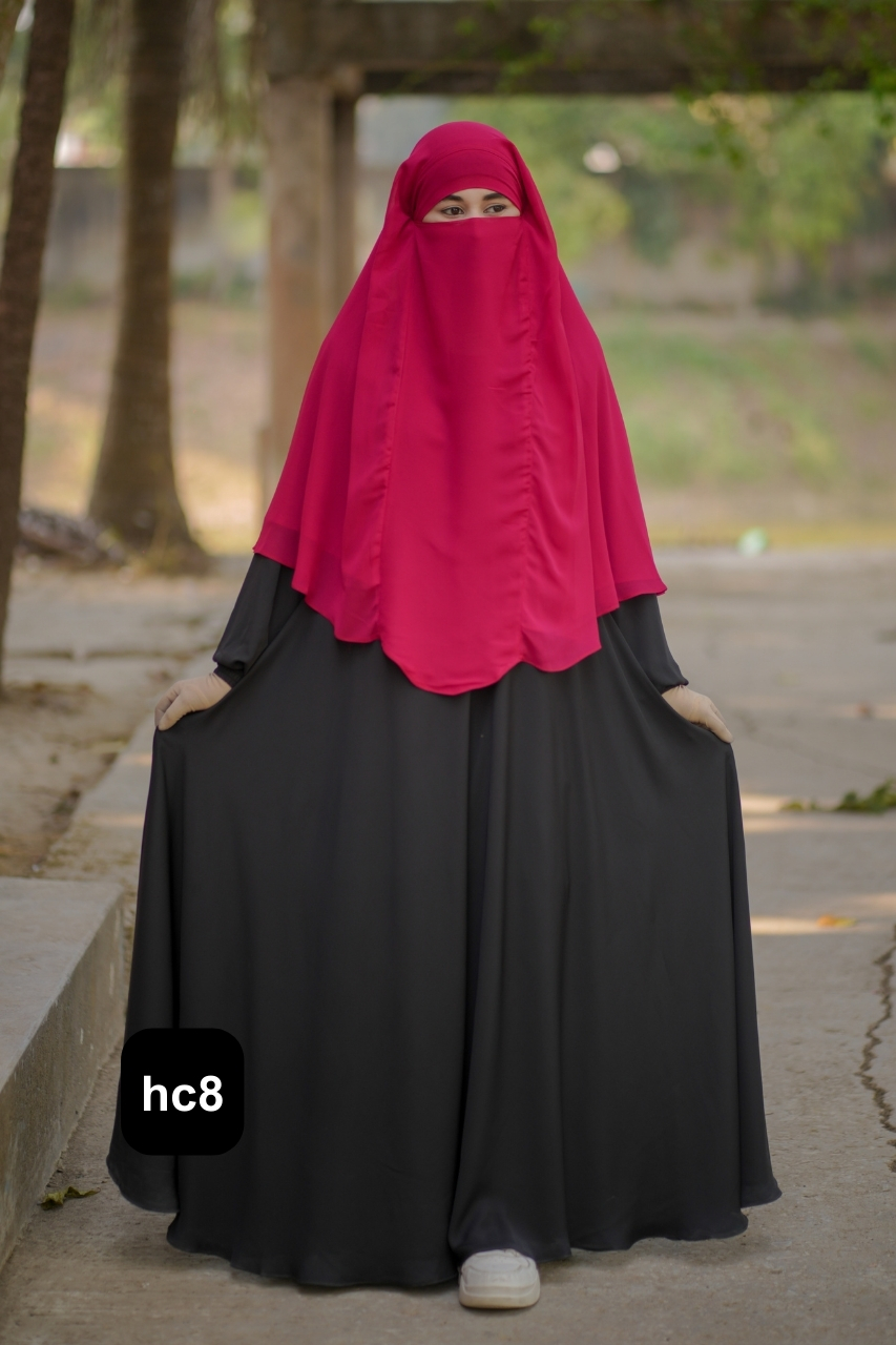 Premium 2-Layer Ready Hijab-hc8