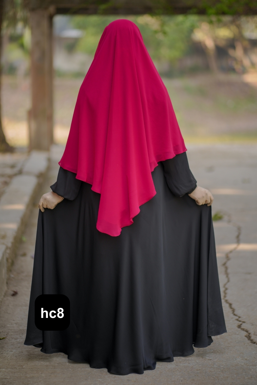 Premium 2-Layer Ready Hijab-hc8 - Image 3