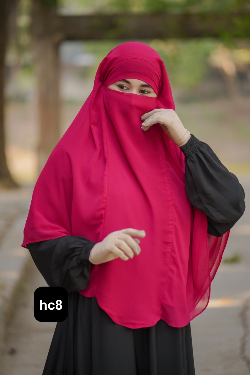 Premium 2-Layer Ready Hijab-hc8 - Image 2