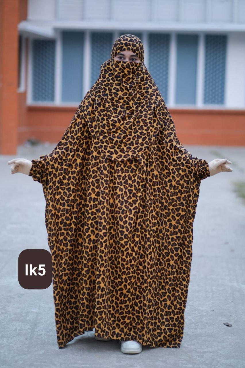 Premium Floor Touch Jilbab - lk5 - Image 3