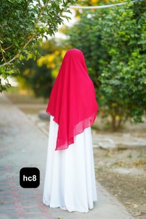 Alternative view of Premium 2-Layer Ready Hijab-rhc8
