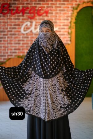 Salat Hijab With Niqab sh30