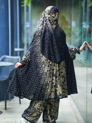 Alternative view of Premium khimar – 317