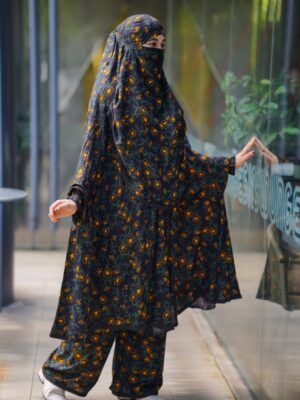 Alternative view of Premium khimar – 313