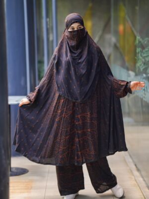 Alternative view of Premium khimar – 312