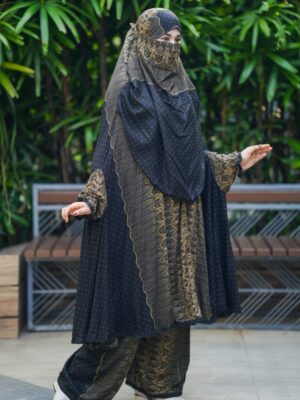 Alternative view of Premium khimar – 318