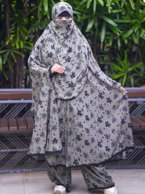 Alternative view of Premium khimar – 324
