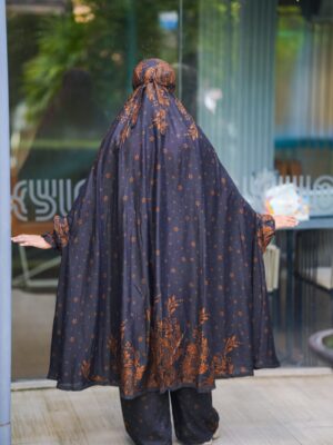 Alternative view of Premium khimar – 322