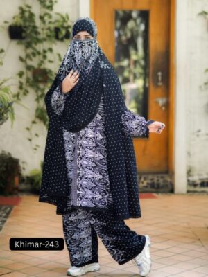 Alternative view of Premium khimar - 243